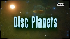 Disc Planets- A Space Exploration Game