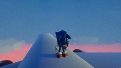 Sonic falls of a plane