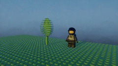Blacktron guy watches sunrise