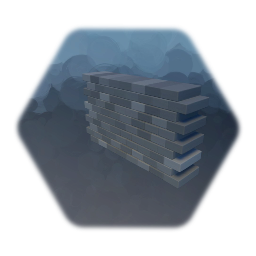 Stone Brick Wall - Half