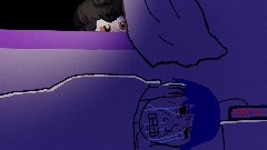 Wojak trying to sleep but it np dancing with music playing
