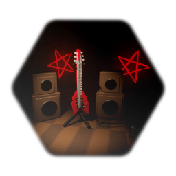 Playable guitar