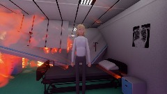 The Hospital burns