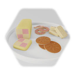 Cake and biscuits