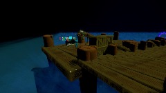 Remixable Atlantean Dock Platforming Level