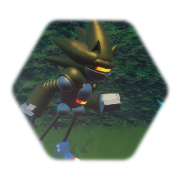 Super Mario Bros Z Super Mecha Sonic