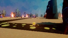 Survive the creatr in  Bikini bottom