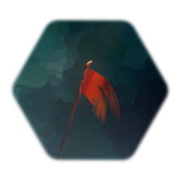 Tattered Red Flag