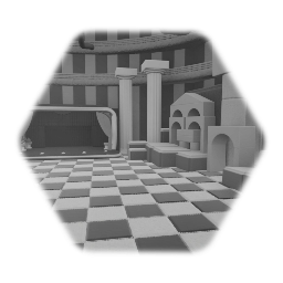Tadc tent but black and white