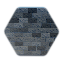 Stone Wall Segment Large