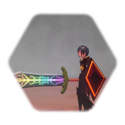 伝説の剣をゲットした剣士　ヴァルシナ