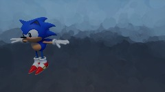 Unfinished 3D Blast Sonic Model but I finished it