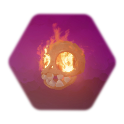 Fiery Skull Chomper