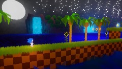 Green hill zone act 1 Night/Noche