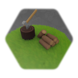 Axe in Tree Stump