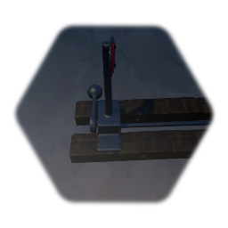 Mine track points sleepers