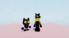 Cartoon cat baby ziaun baby