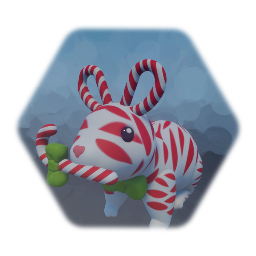 Candy Cane Bunny