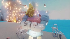 Seaside Gym - Japanese Spiderman's Mecha suit