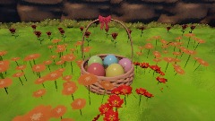 Easter egg basket