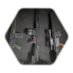 Battle Rifle/LMG/Sniper Rifle(G3A3/HK21e/PSG1)