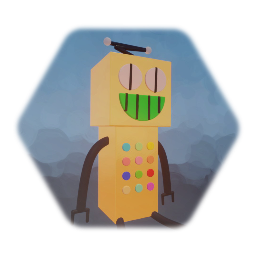 Golden Friendbot Toy