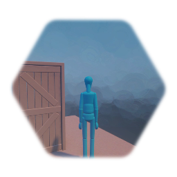 Wooden door  physics based