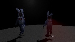 Withered bonnie movement and idle  animation