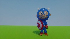 Giant Size Little Marvel - Captain America