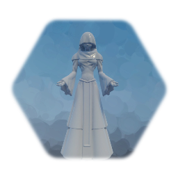 Statue of Lady in White