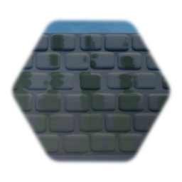 Mossy Stone Brick Wall