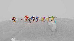 ALL Character sonic vr