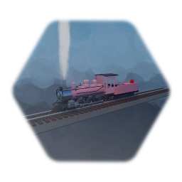 Redwood locomotive (Valentine's day version)