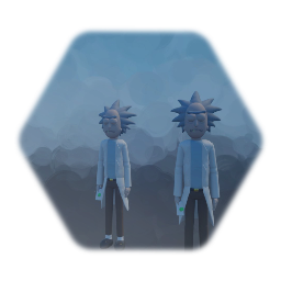 First person Rick Sanchez
