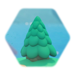 Cute fir tree