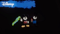 Mickey mouse in Rebrush Main Menu