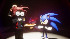 Ace Gives Sonic a Chili Dog