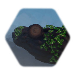 Ivy Covered Log