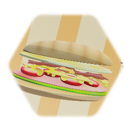 A model of a long Sandwich