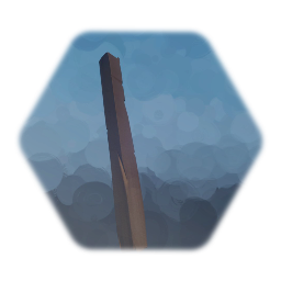 Poutre en bois usée