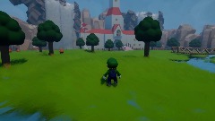 Super luigi 64 courtyard
