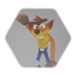 Model Crash Bandicoot