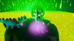Acid octopus but with a stegosaurus?