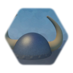 Horned helmet