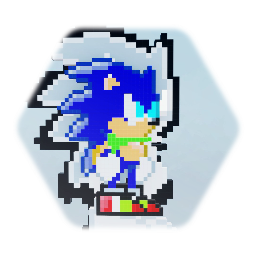 Sonic 2D Pixel Art
