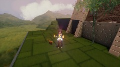 Noël and Zhu the cat explore Terraced Stone Pool house