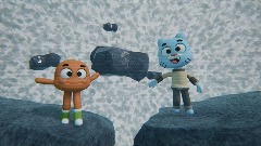 The amazing world of Gumball but What if the [void] was a game