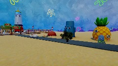 SpongeBob gets in a car crash and explodes