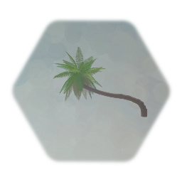 Lying Palm Tree