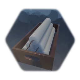 Boîte en Bois + Bougies